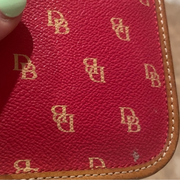 Dooney & Bourke Eyeglasses Monogram Leather Case - Picture 3 of 8
